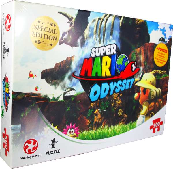 500-Teile Puzzle - Super Mario Odyssey: Fossil Falls (Special Edition)