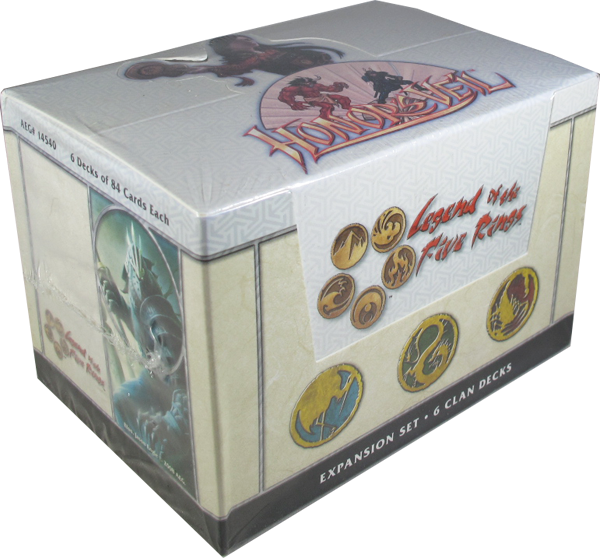 Legend of the Five Rings - Honor's Veil Deck Display - englisch