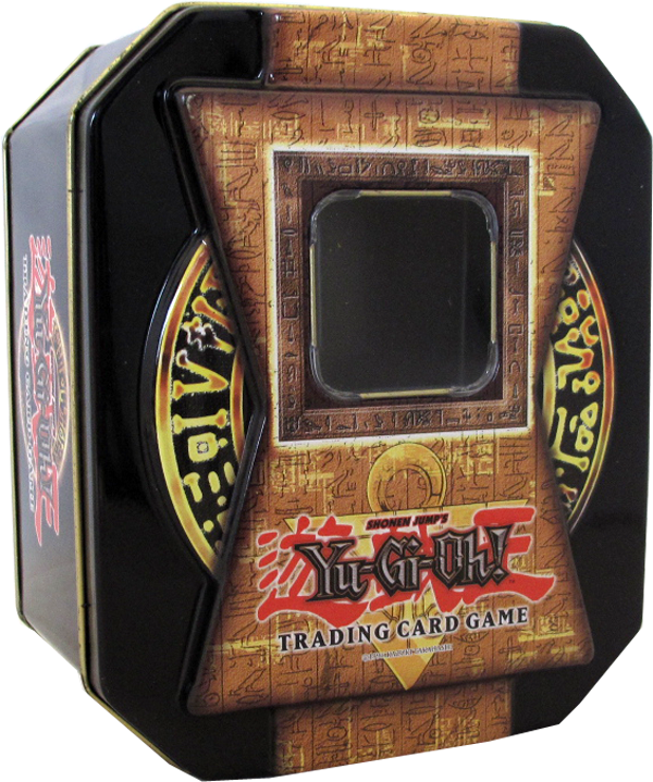 Yu-Gi-Oh! 2004 Tin Box Klingenritter (orange) - Ohne Inhalt