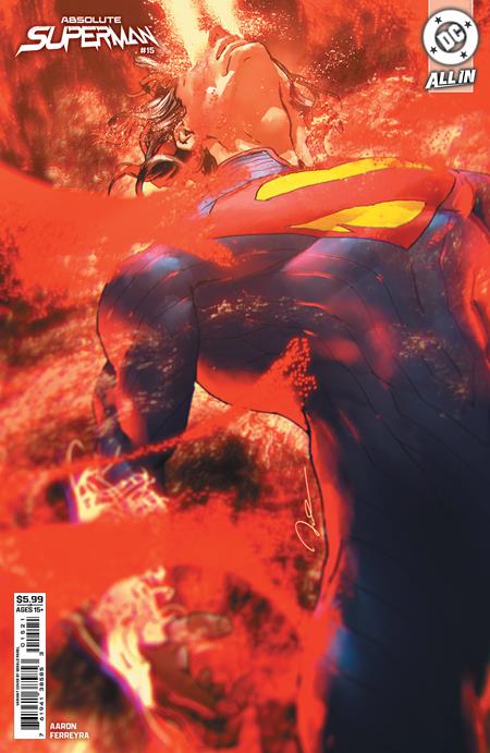ABSOLUTE SUPERMAN #15 CVR B GERALD PAREL CARD STOCK VAR