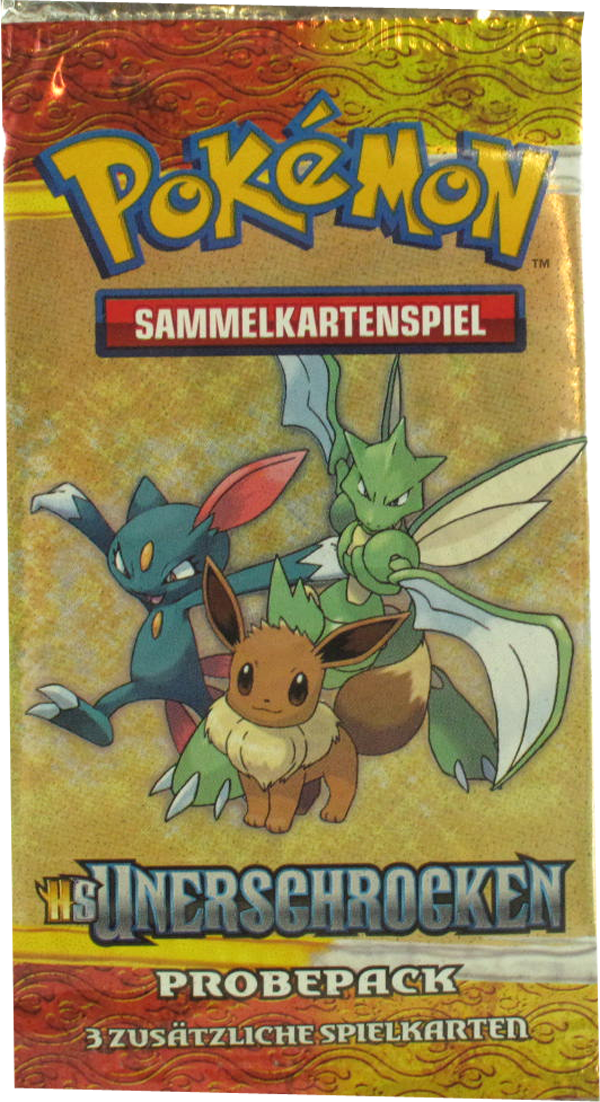 Pokemon HS Unerschrocken Probepack