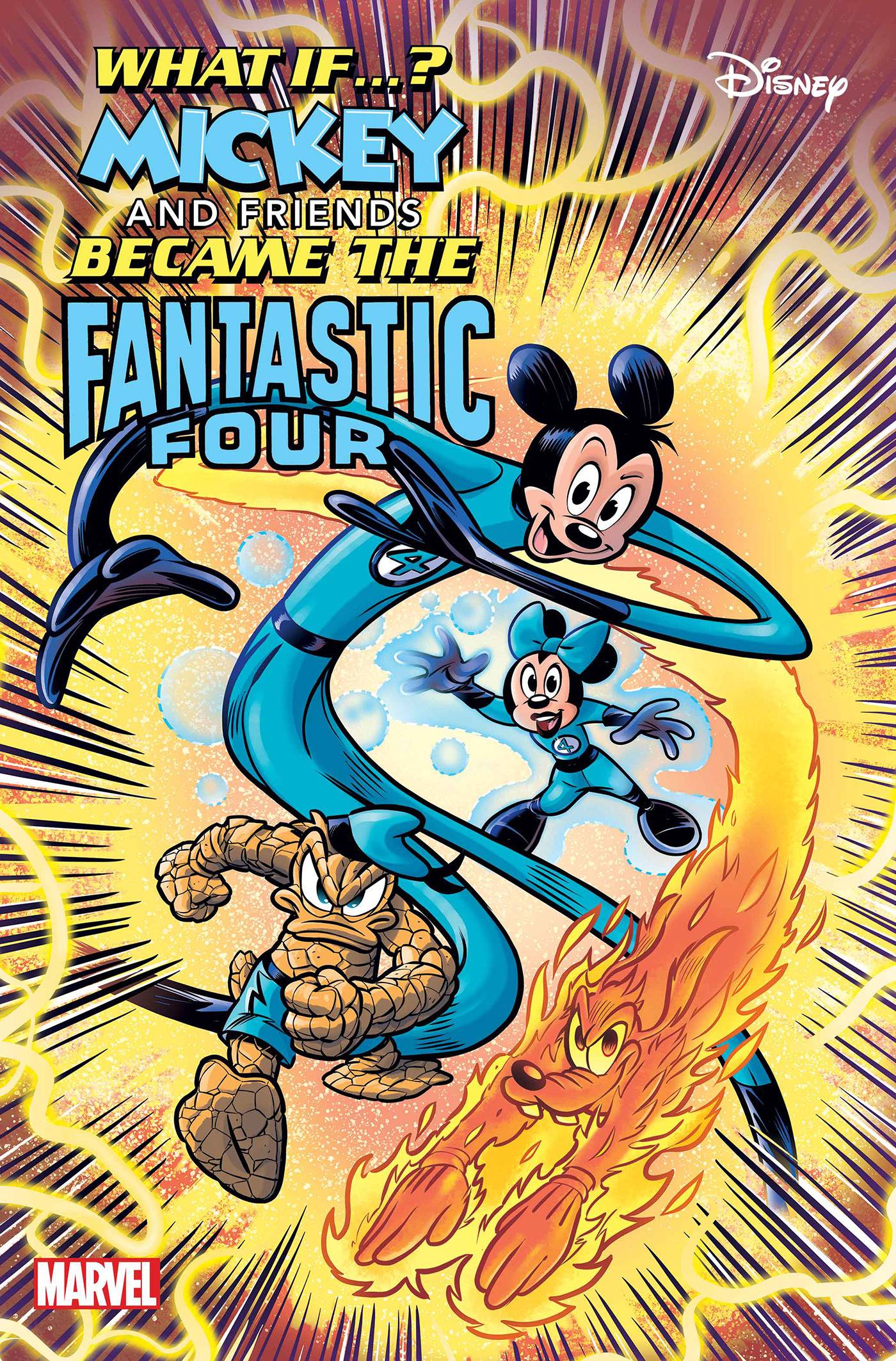 WHAT IF MICKEY & FRIENDS BECAME THE FANTASTIC FOUR #1