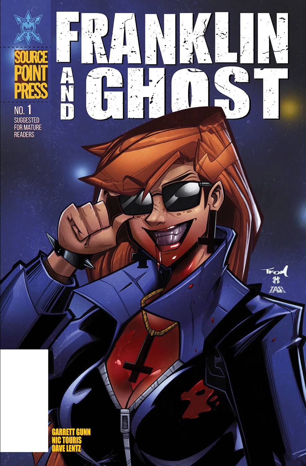 FRANKLIN AND GHOST #1 (OF 8) CVR B TROM CLARK & SHELTON
