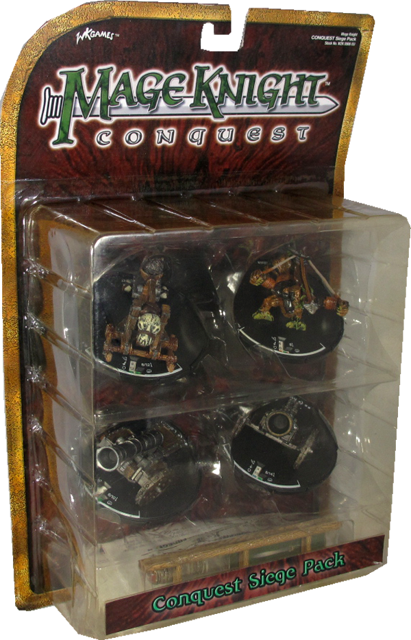 Mage Knight Conquest Siege Quest Miniatur Set