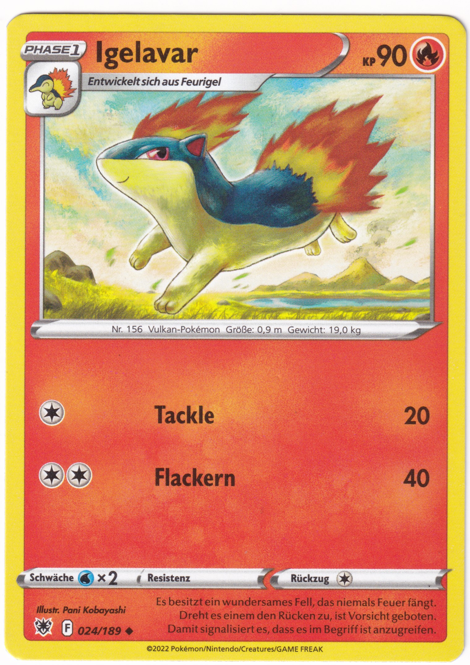 Igelavar 024/189 Uncommon - Astralglanz Deutsch