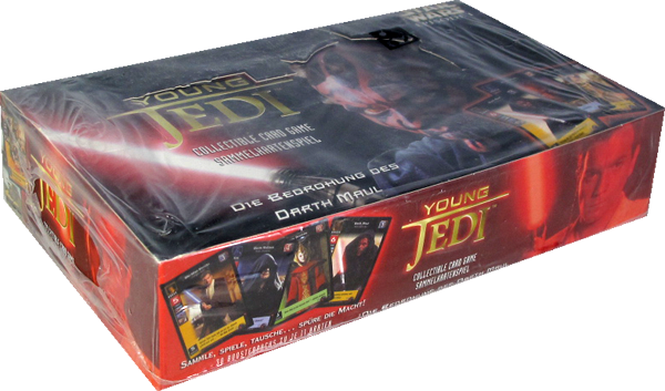 Star Wars Young Jedi Bedrohung des Darth Maul Booster Display deutsch
