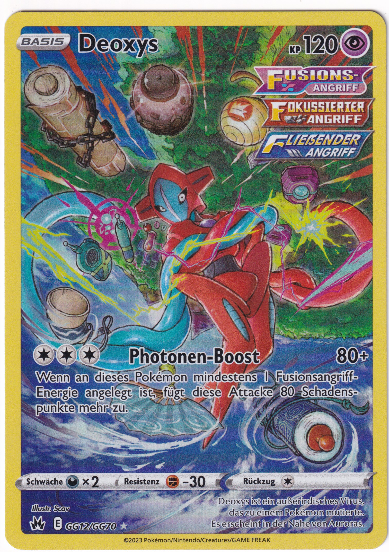 Deoxys GG12/GG70 Galar-Gallerie  - Zenit der Könige Deutsch