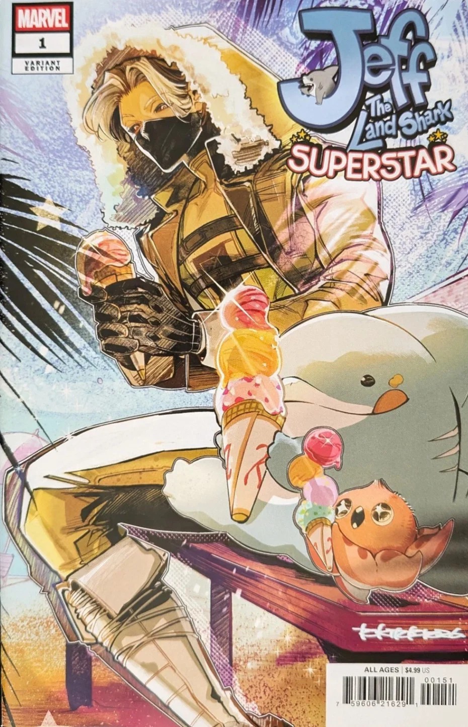 JEFF THE LAND SHARK: SUPERSTAR #1 TOKITOKORO VARIANT