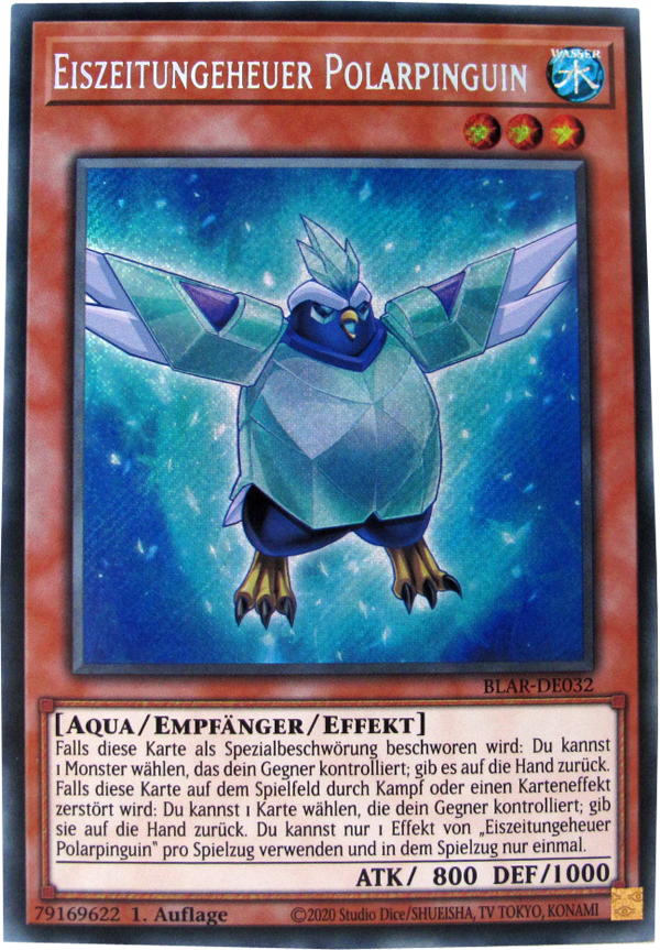 BLAR-DE032 Eiszeitungeheuer Polarpinguin deutsch