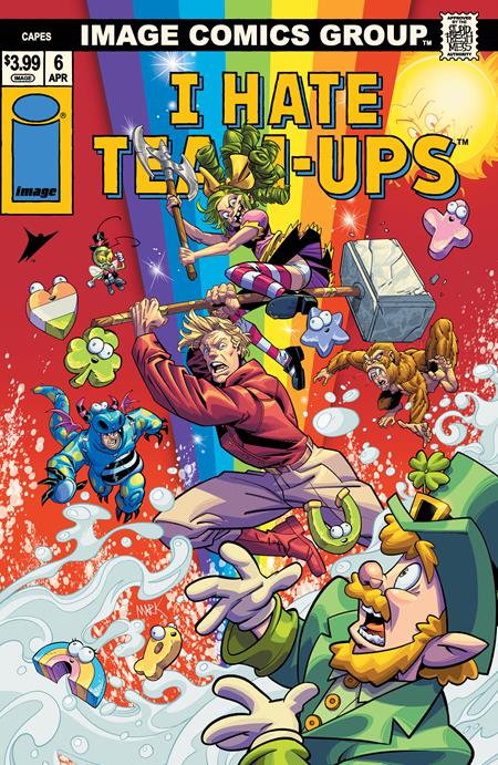 INVINCIBLE UNIVERSE CAPES #6 CVR F MARK ENGLERT I HATE FAIRYLAND TEAM UP VAR