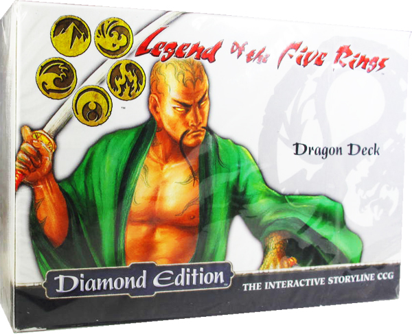 Legend of five Rings Diamond Edition Dragon Clan Deck englisch