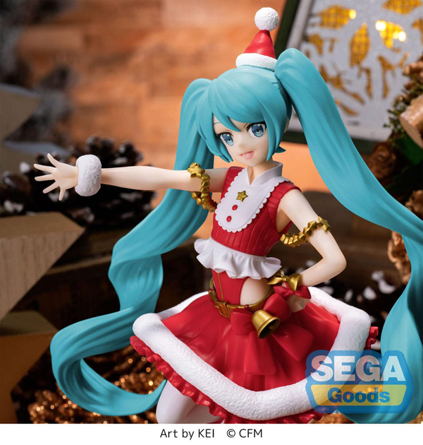 Action Figur - Hatsune Miku - Luminasta Figure - Christmas 2023