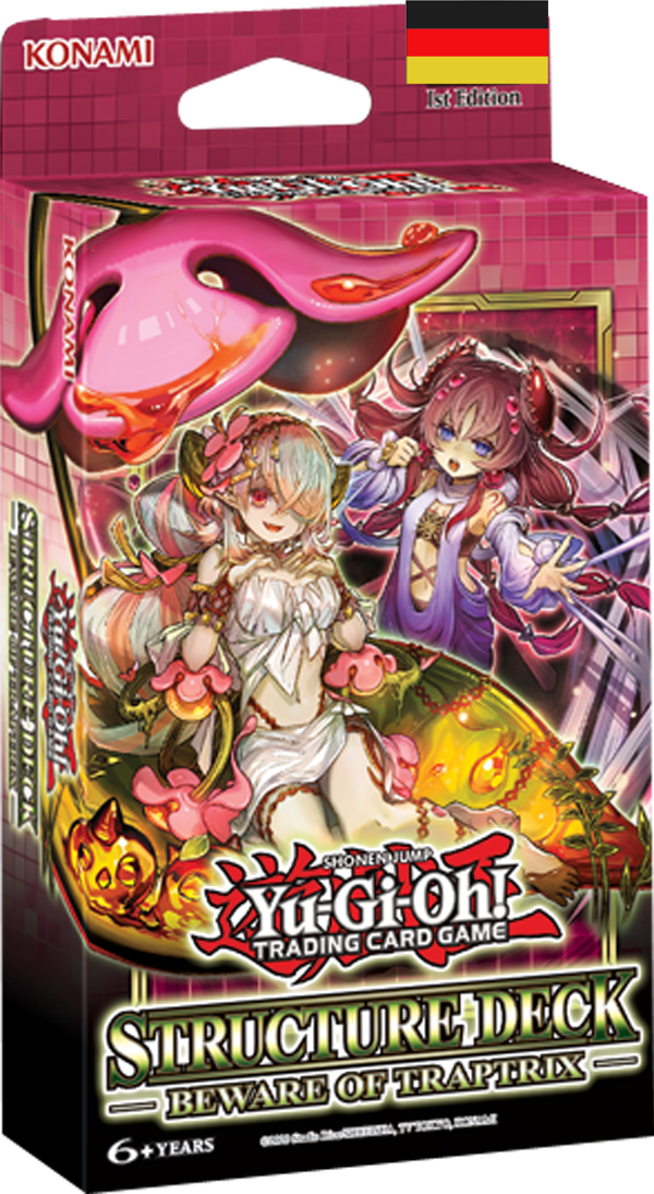 Yu-Gi-Oh! Beware of Traptrix Structure Deck deutsch
