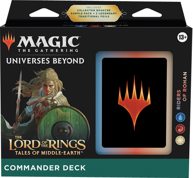 Magic Lord of the Rings: Tales of Middle-Earth Commander Deck - Riders of Rohan englisch