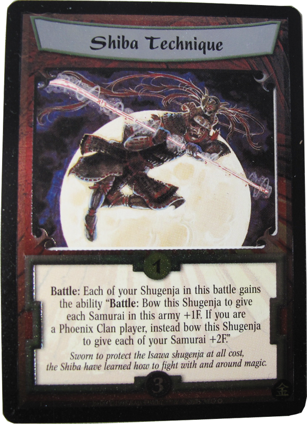 Legend of the Five Rings - Pheonix Clan Promokarten 5er Set - englisch