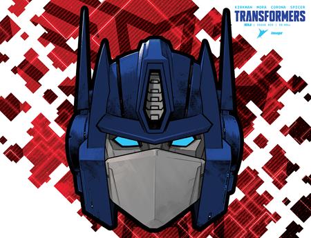 TRANSFORMERS #25 JOHN AMOR FOIL DIE CUT MASK VAR