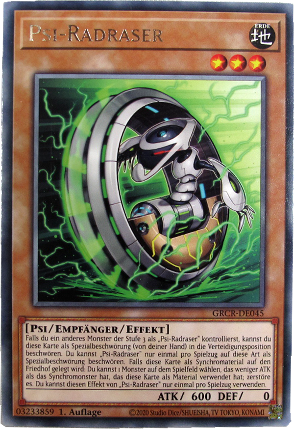 GRCR-DE045 Psi-Radraser Rare deutsch