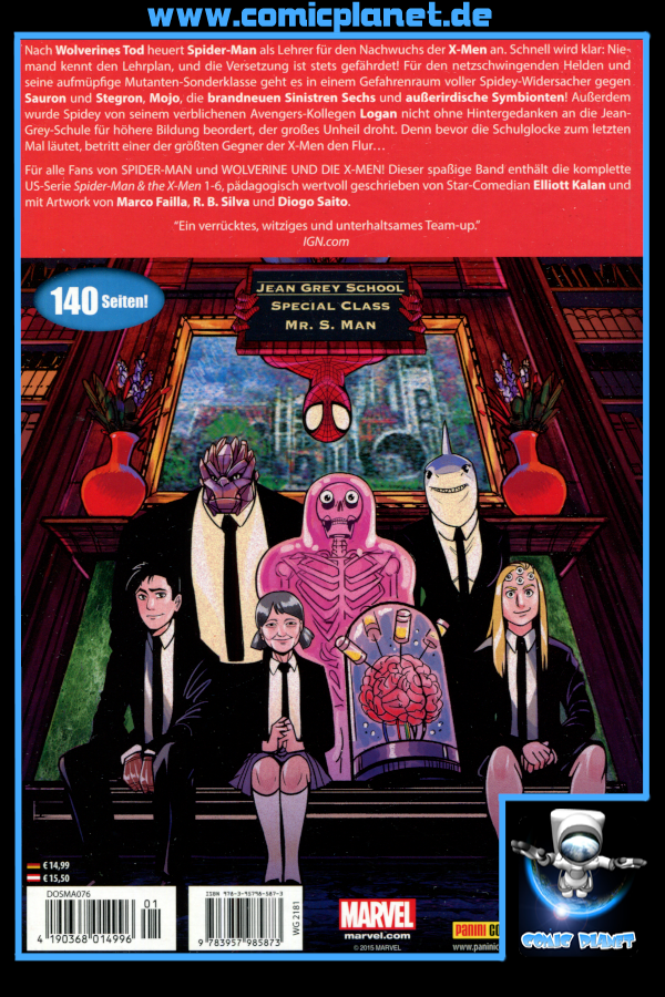 Spider-Man und die X-Men: Lehrkraft und Verantwortung