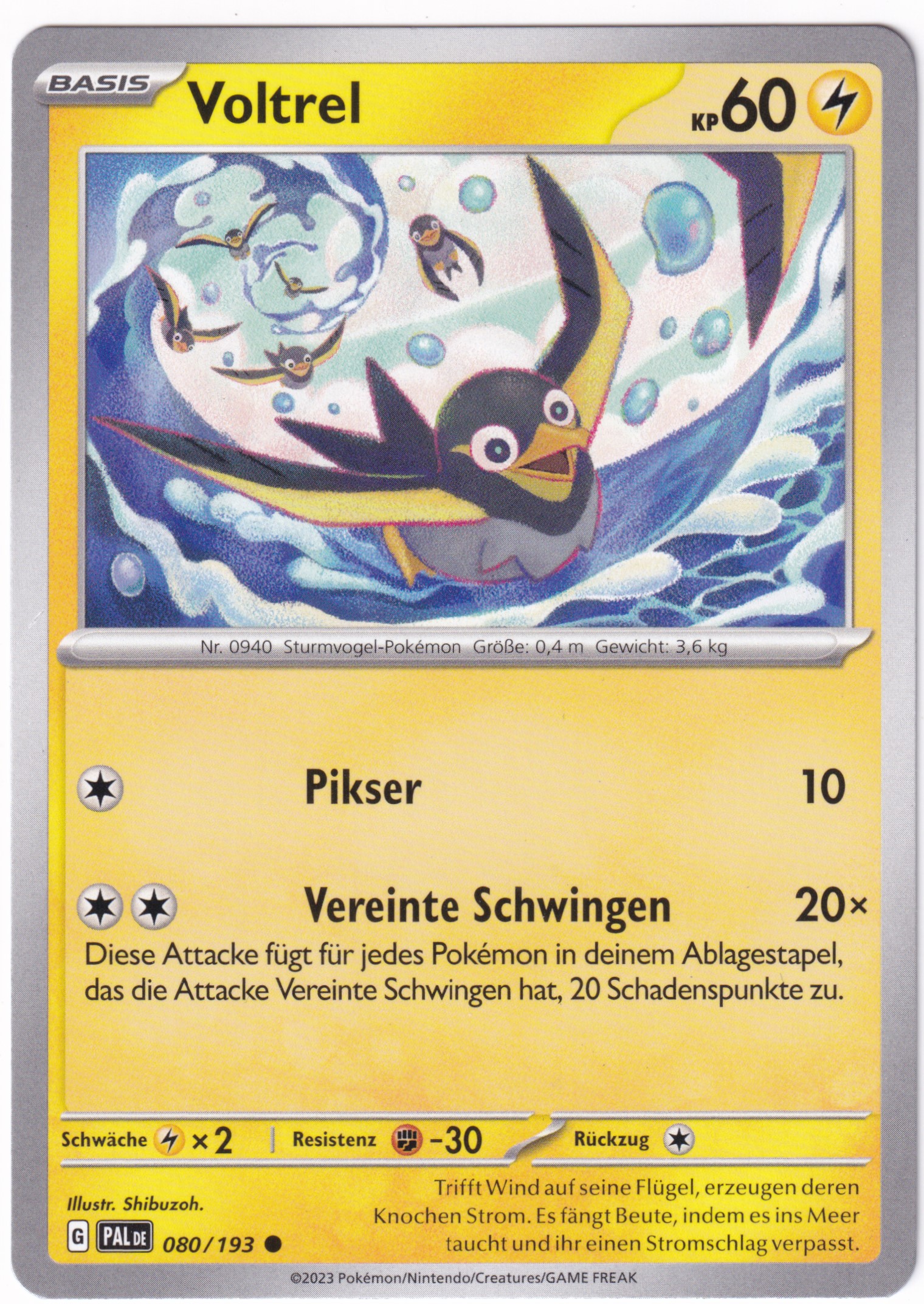 Voltrel 080/193 Common - Entwicklungen in Paldea Deutsch