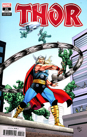 Thor Vol. 6 #21 Cover B Variant Classic Homage Cover