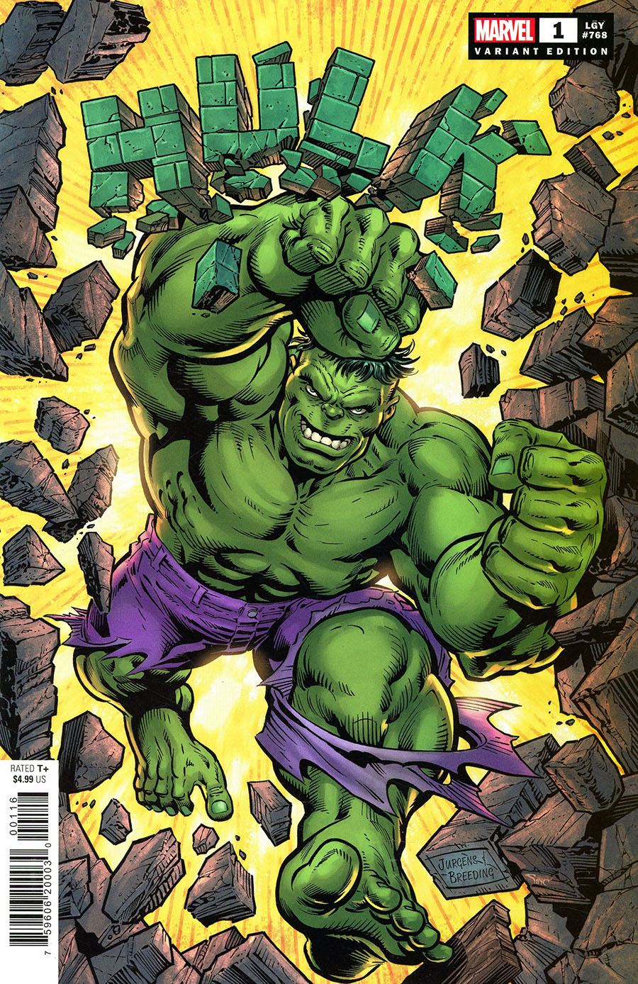 Hulk Vol 5 #1 Dan Jurgens Cover