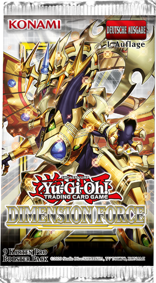 Yu-Gi-Oh! Dimension Force Booster deutsch