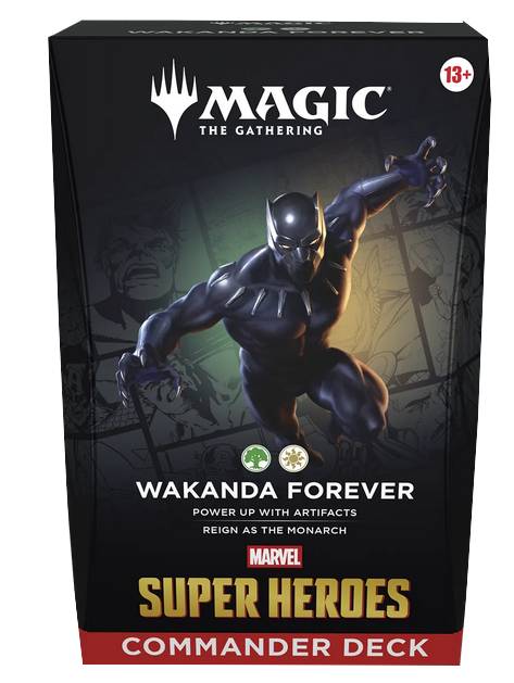 Magic Marvel Super Heroes Wakanda Forever Commander Deck englisch
