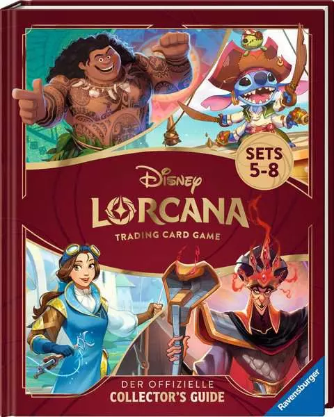Disney Lorcana Collector´s Guide Set 5-8 deutsch