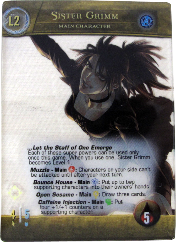 VS System 2PCG Sister Grimm AFF-006 Hartplastikkarte englisch