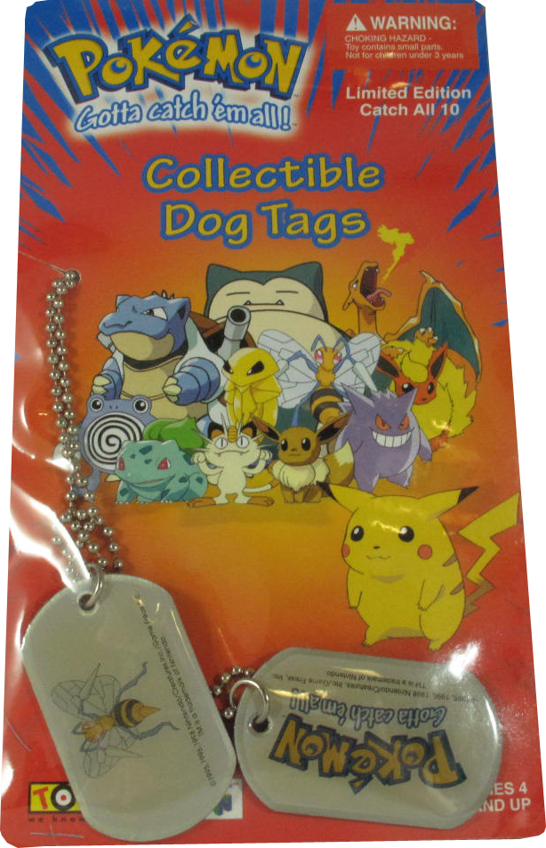 Pokemon Dog Tag Bibor