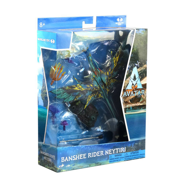 Action Figur - Avatar 2 The Way of Water - World of Pandora - Banshee Rider Neytiri