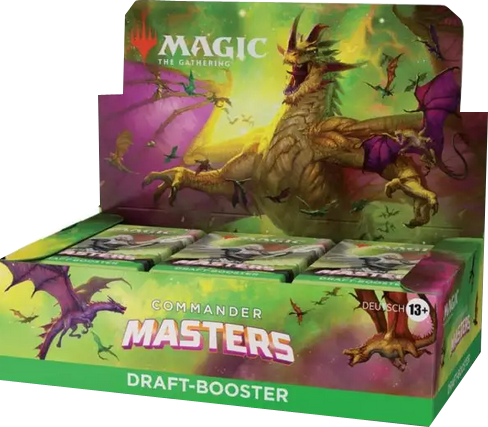 Magic Commander Masters Draft Booster Display deutsch