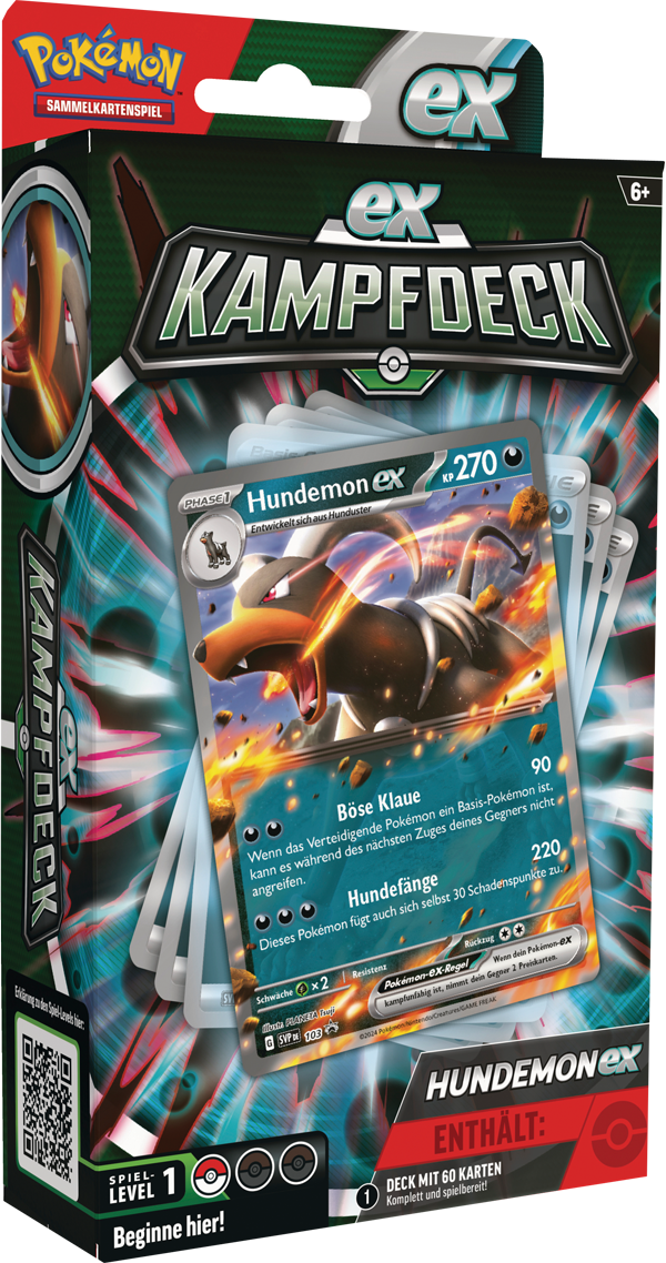 Pokemon Hundemon EX Kampf Deck deutsch