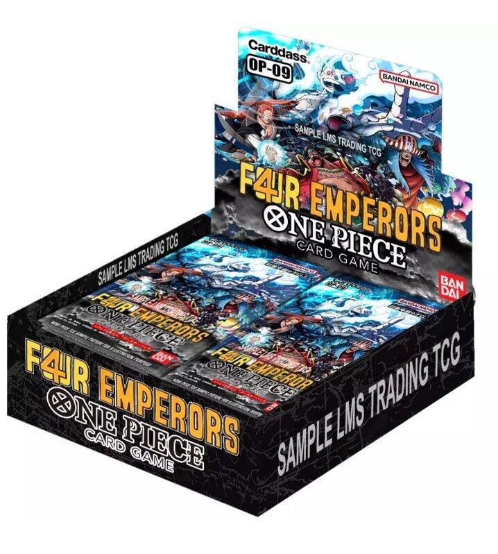 One Piece CG OP09 Emperors in the new World Booster Display englisch