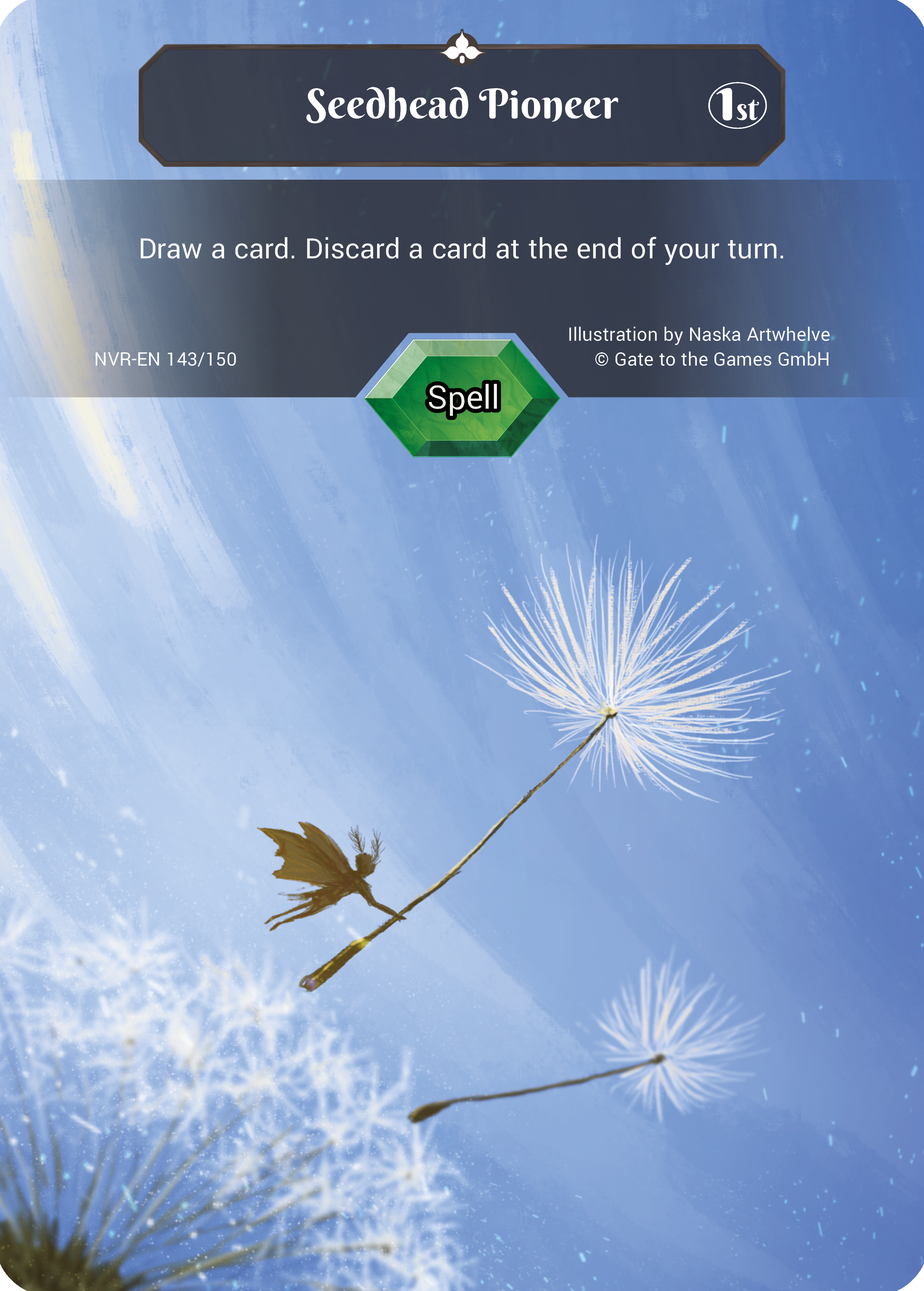 Seedhead Pioneer 143/150 Common  - Alpha 1. Edition EN