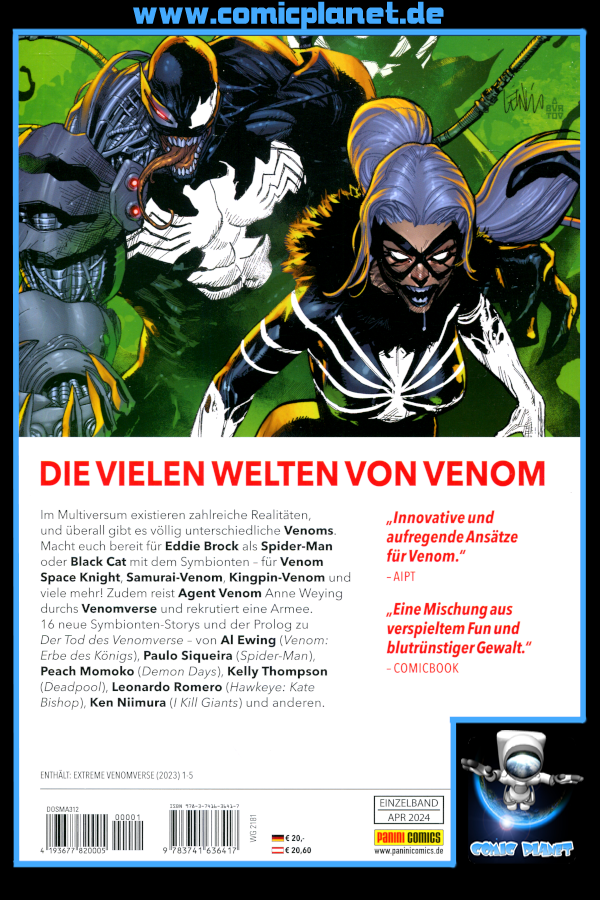 Extreme Venomverse: Symbiose im Multiversum