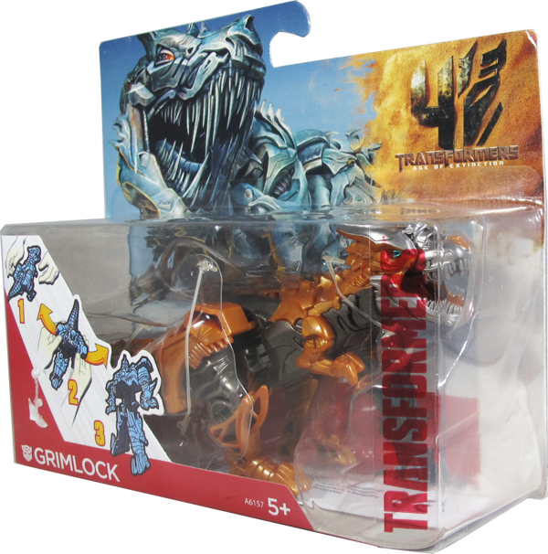 Action Figur - Transformers Age of Extinction - One Step Magic Figuren - Grimlock