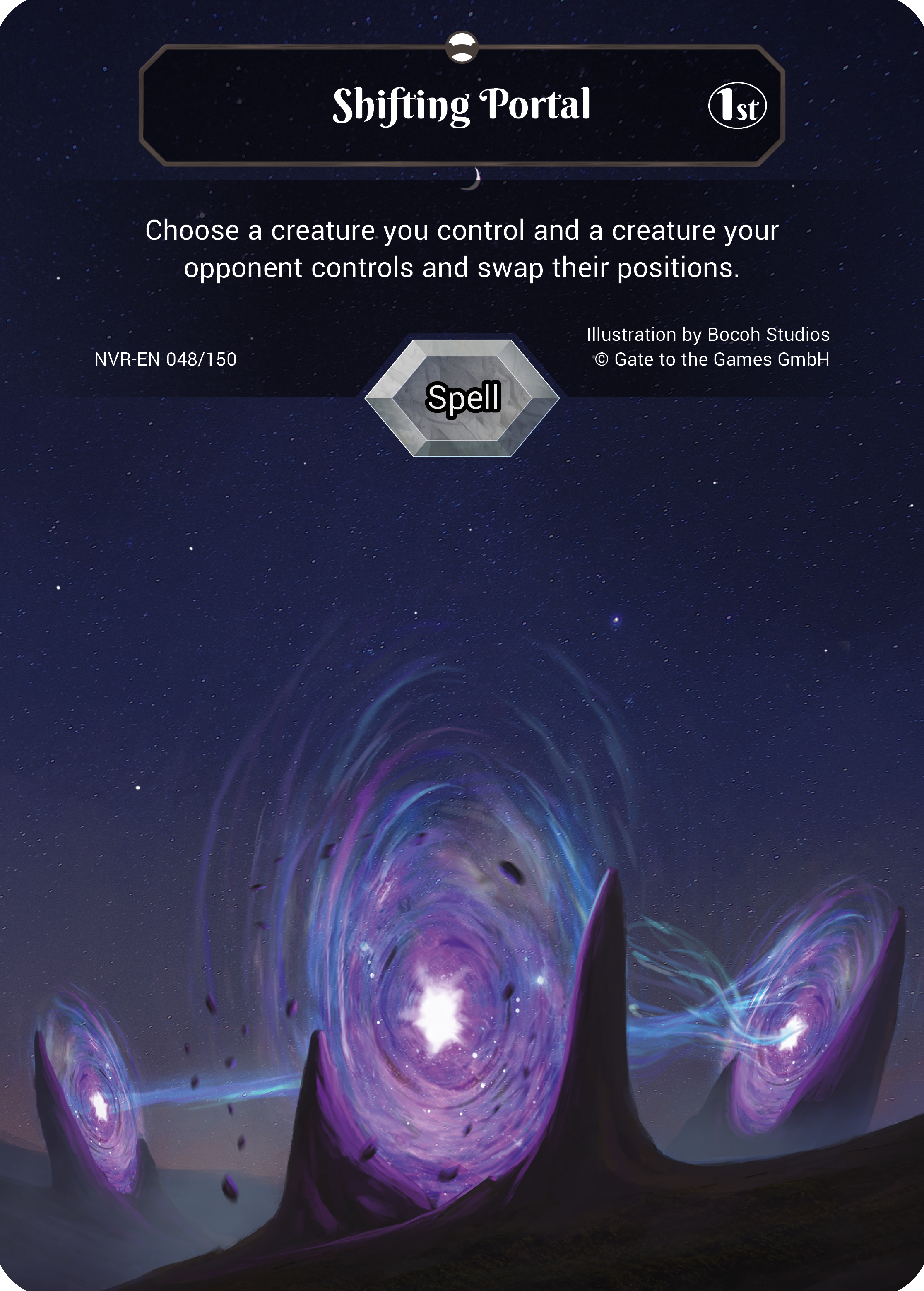 Shifting Portal 048/150 Common  - Alpha 1. Edition EN