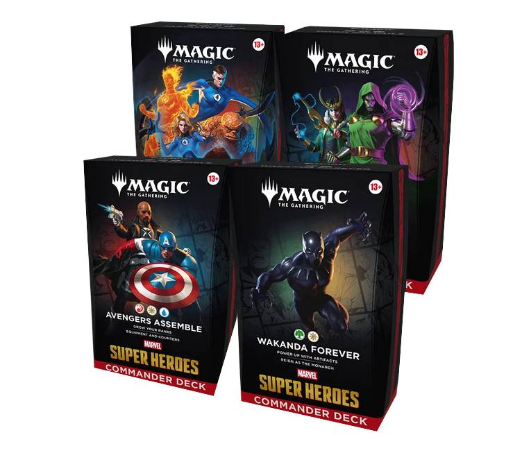 Magic Marvel Super Heroes SET Commander Deck englisch