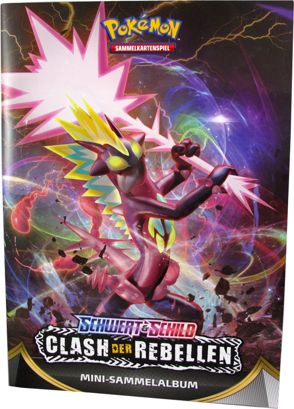Pokemon Clash der Rebellen Mini Sammelalbum deutsch