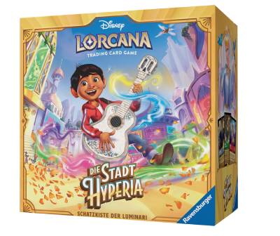 Disney Lorcana Die Stadt Hyperia - Schatzkiste der Luminari deutsch