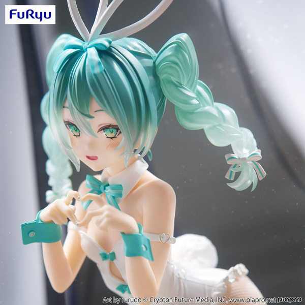 Figur - Hatsune Miku - BiCute Bunnies Figure - Rurudo (White Ver.)