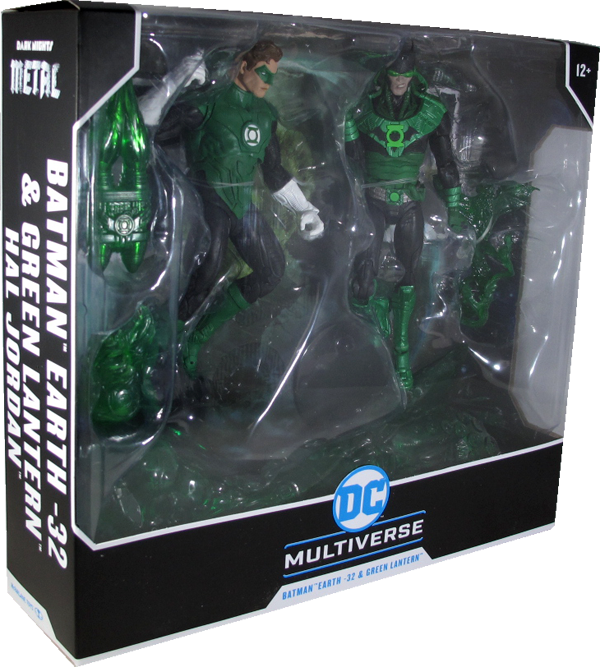 Action Figur DC Multiverse Batman Earth-32 & Green Lantern