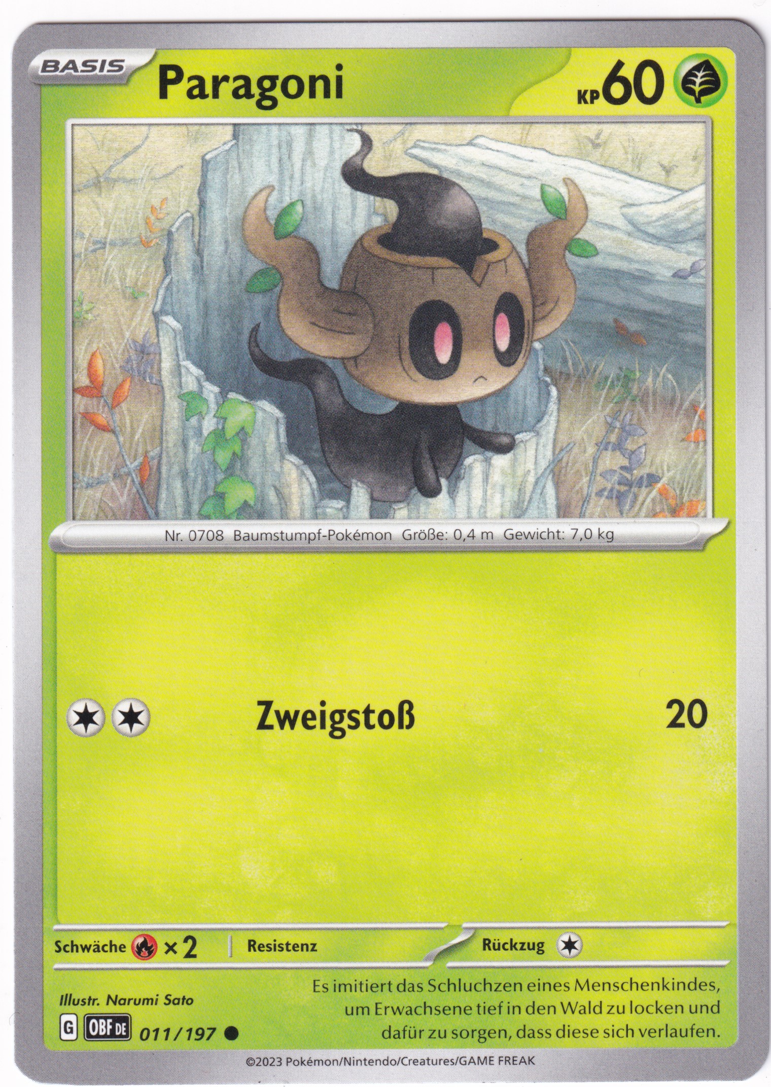 Paragoni 011/197 Common - Obsidian Flammen Deutsch