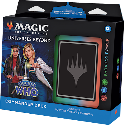 Magic Universe Beyond: Doctor Who Commander Deck - Paradox Power englisch