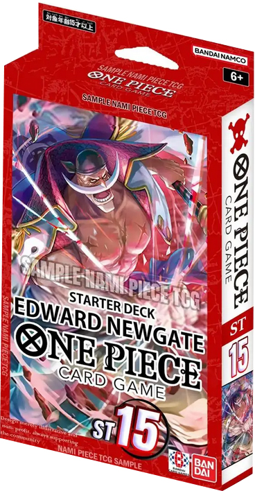One Piece CG Starter Deck ST15 Edward Newgate englisch