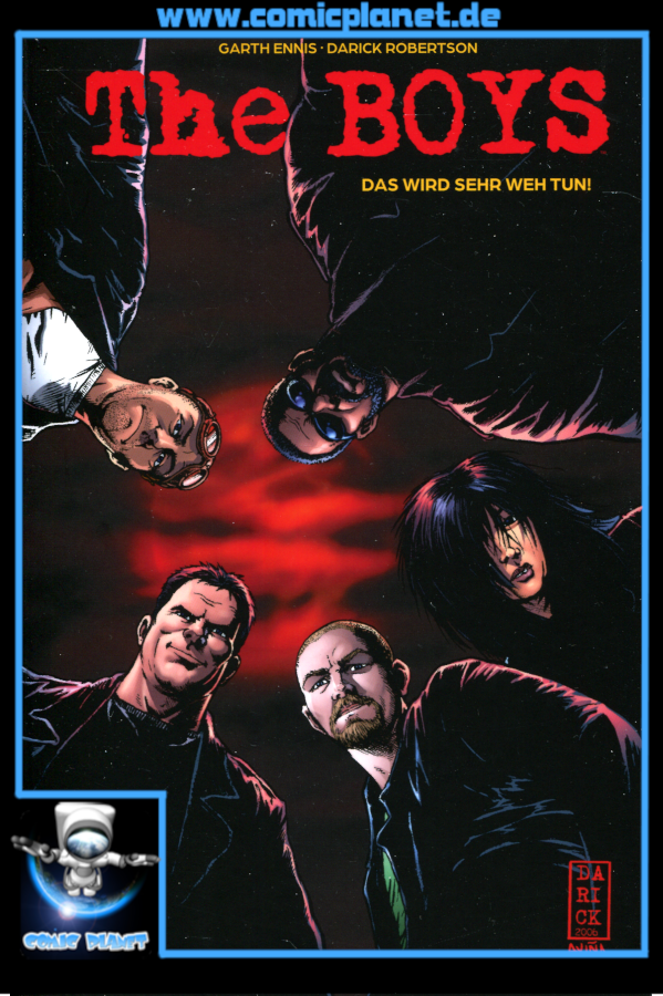 The Boys Band 01: Das wird sehr weh tun! - Comic im Buchformat