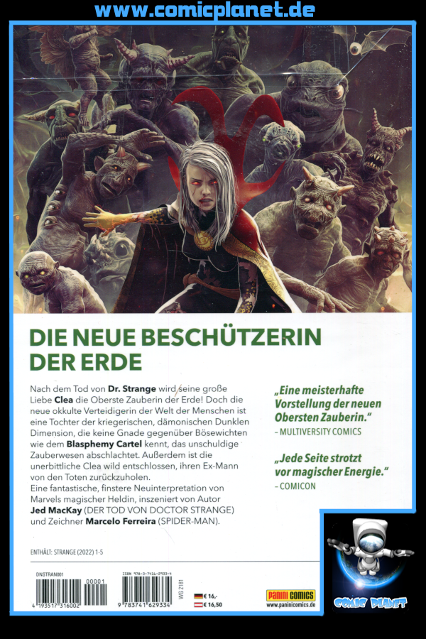 Strange Band 1 - Die Oberste Zauberin