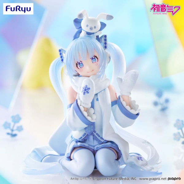 Figur - Hatsune Miku - Noodle Stopper Figure - Snow Miku (Sky Town 10th Ver.)