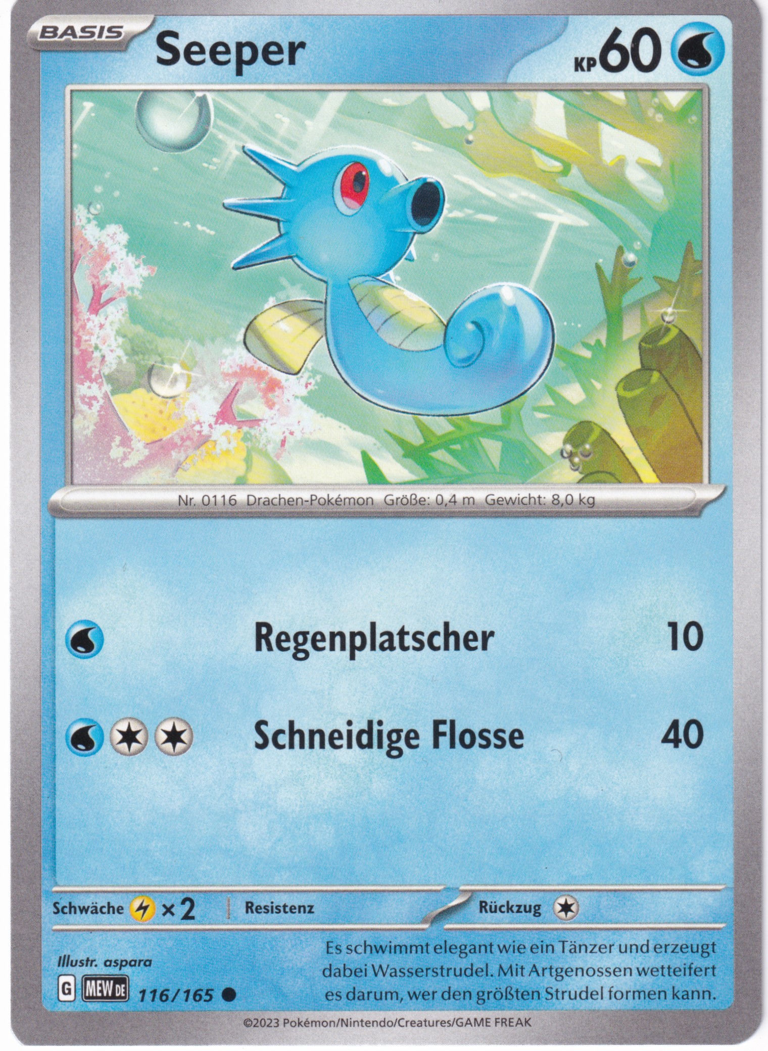 Seeper 116/165 Common - Karmesin & Purpur - 151 Deutsch